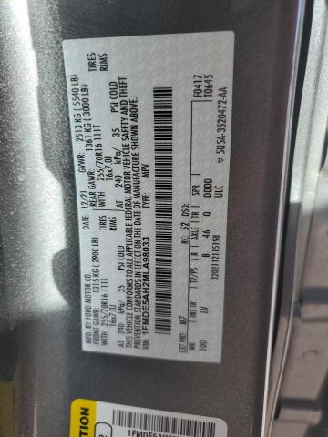 2021 FORD BRONCO BAS - 1FMDE5AH2MLA98033