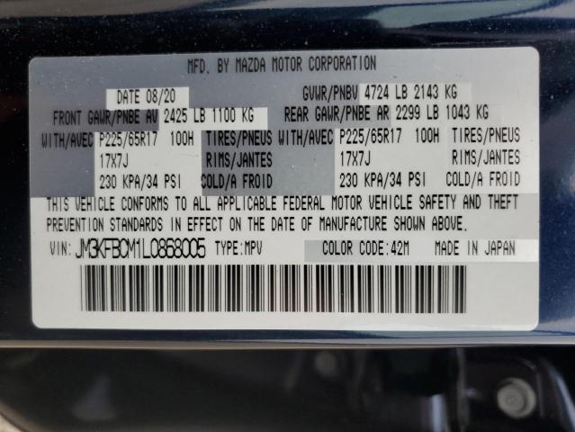 2020 MAZDA CX-5 TOURI - JM3KFBCM1L0868005