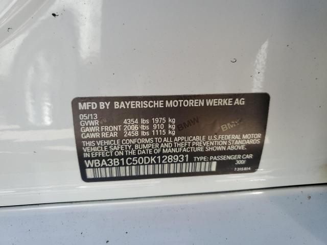 VIN WBA3B1C50DK128931 2013 BMW 3 Series, 320 I no.13