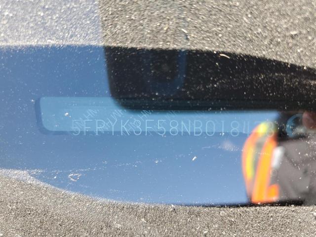 2022 HONDA RIDGELINE - 5FPYK3F58NB018473