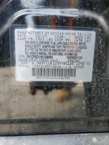 2019 NISSAN KICKS S - 3N1CP5CU1KL536985
