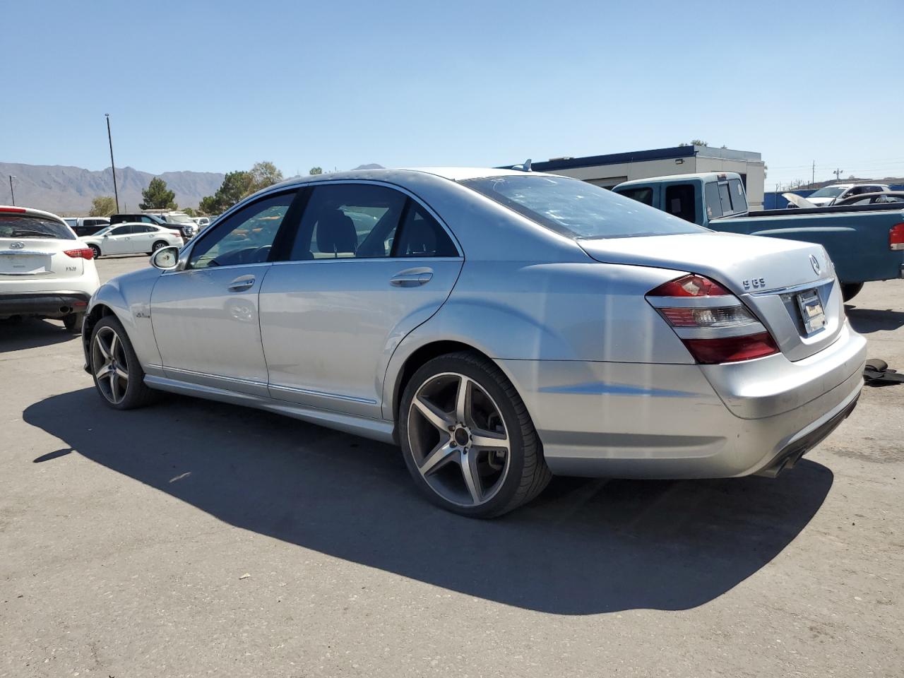 MERCEDES-BENZ S 63 AMG 2009 silver sedan 4d gas WDDNG77X59A243734 photo #3