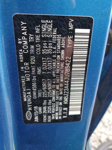 2018 HYUNDAI TUCSON SE - KM8J23A44JU785422