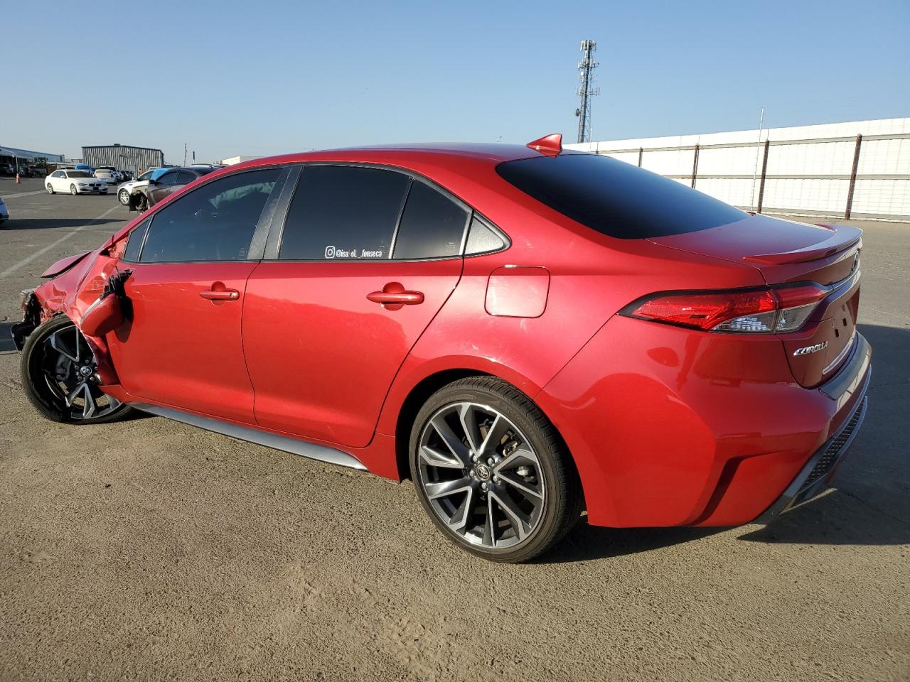 Lot #2974686136 2021 TOYOTA COROLLA SE