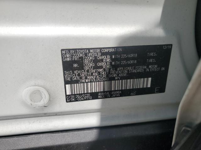 VIN JTMEWRFV3LD532660 2020 Toyota RAV4, Xse no.13