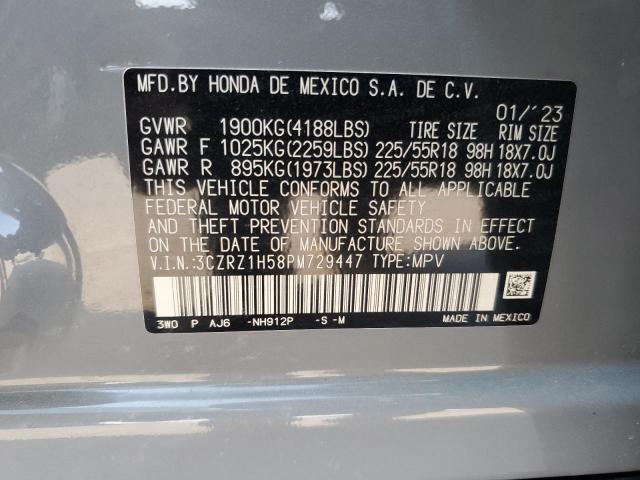 2023 HONDA HR-V SPORT - 3CZRZ1H58PM729447