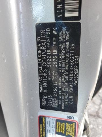 2015 KIA K900 - KNALU4D43F6027136