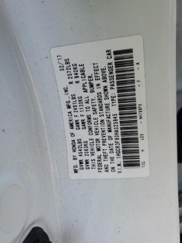 2017 HONDA ACCORD EXL - 1HGCR3F80HA025845
