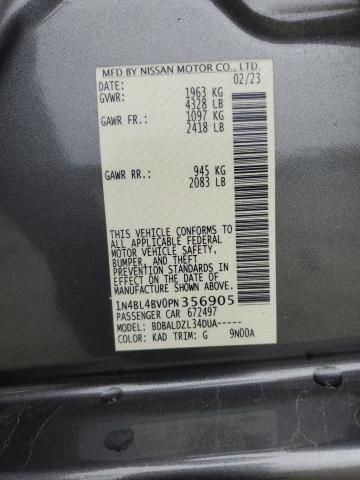 2023 NISSAN ALTIMA S - 1N4BL4BV0PN356905