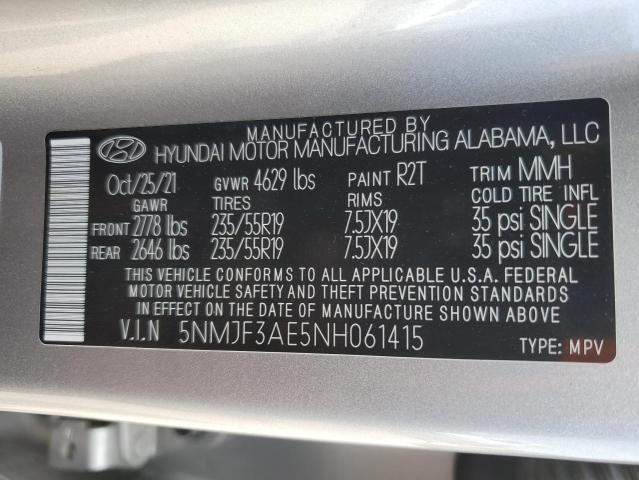 2022 HYUNDAI TUCSON SEL - 5NMJF3AE5NH061415
