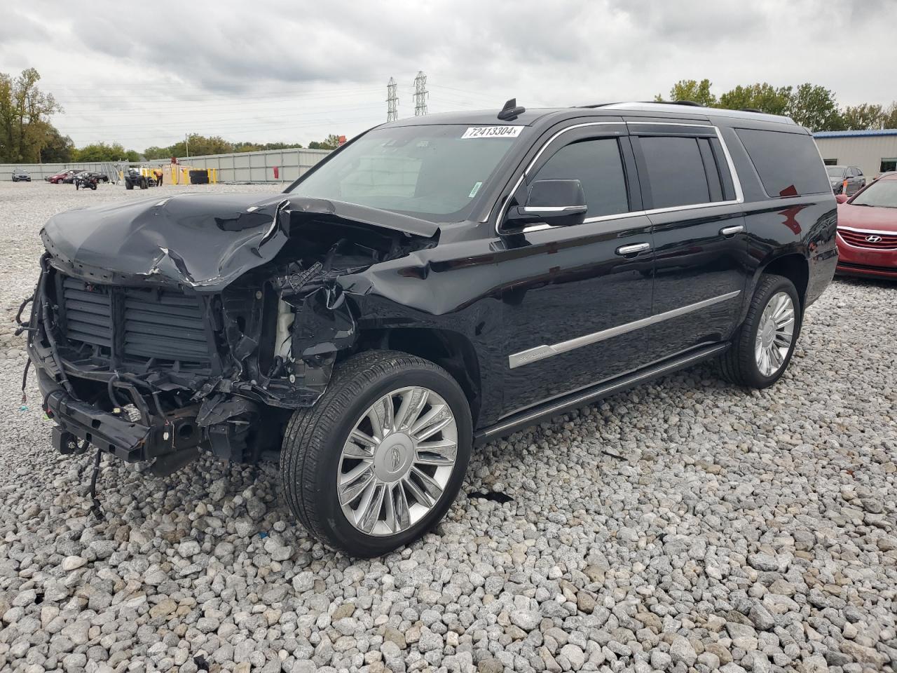 Lot #3030574845 2018 CADILLAC ESCALADE E