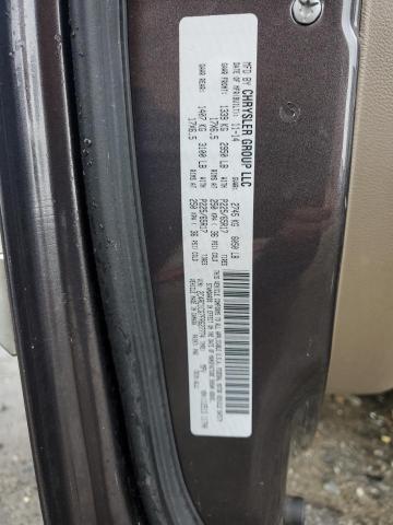 2015 CHRYSLER TOWN & COU - 2C4RC1CG7FR627774