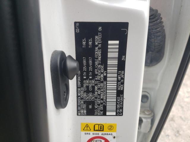 2016 LEXUS NX 200T BA - JTJYARBZ0G2034340