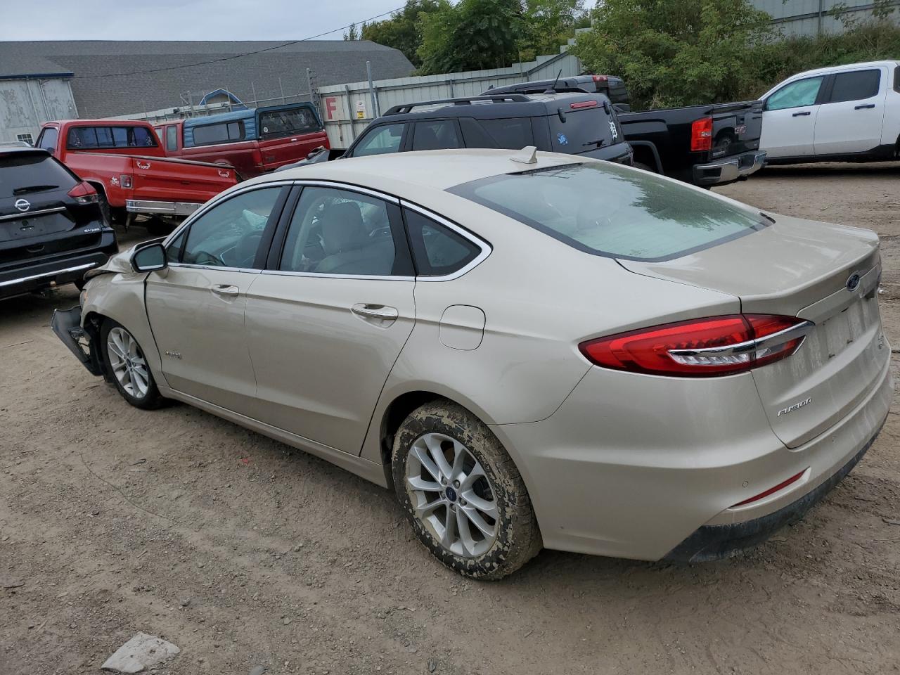 Lot #2988854651 2019 FORD FUSION SEL