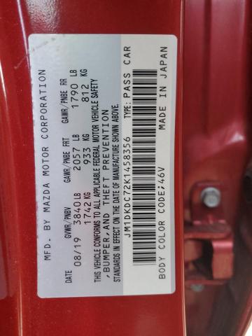 2019 MAZDA CX-3 TOURI - JM1DKDC72K1458356
