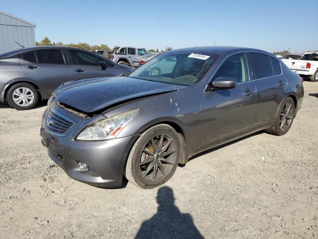 INFINITI G37 BASE 2013 charcoal  gas JN1CV6AP0DM712314 photo #1