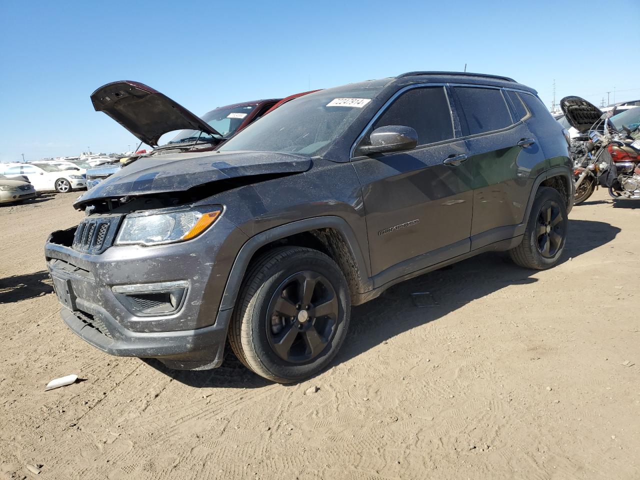 Lot #3033489098 2018 JEEP COMPASS LA