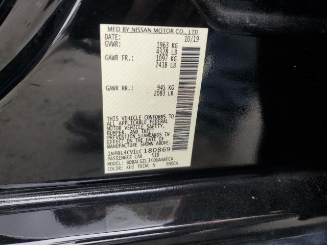2020 NISSAN ALTIMA SR - 1N4BL4CV1LC180869