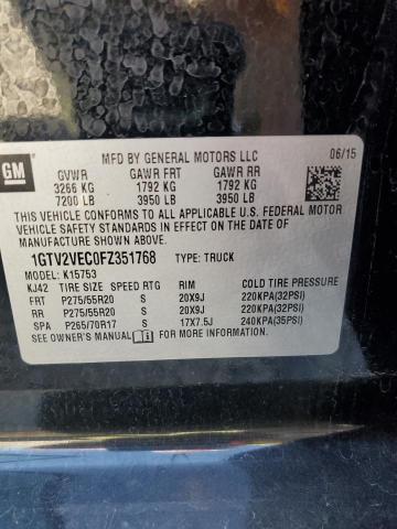 2015 GMC SIERRA K15 - 1GTV2VEC0FZ351768