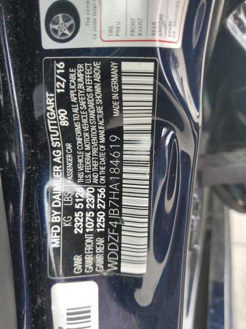 2017 MERCEDES-BENZ E 300 - WDDZF4JB7HA184619