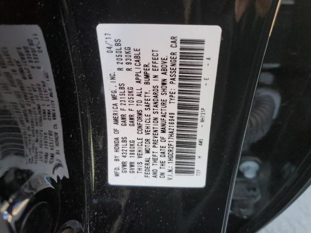 2017 HONDA ACCORD SPO - 1HGCR2F17HA216949