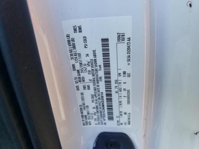 2021 FORD F150 SUPER - 1FTEX1C86MKE05914