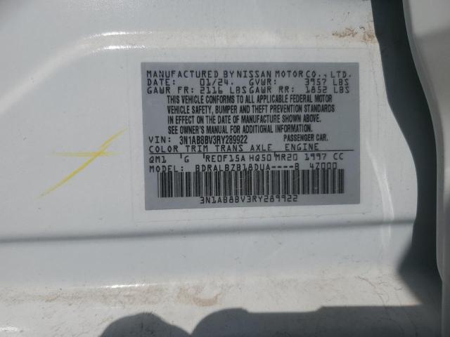 2024 NISSAN SENTRA S - 3N1AB8BV3RY289922