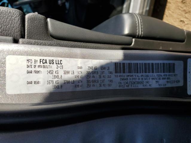 2019 JEEP GRAND CHER - 1C4RJFBG9KC680242