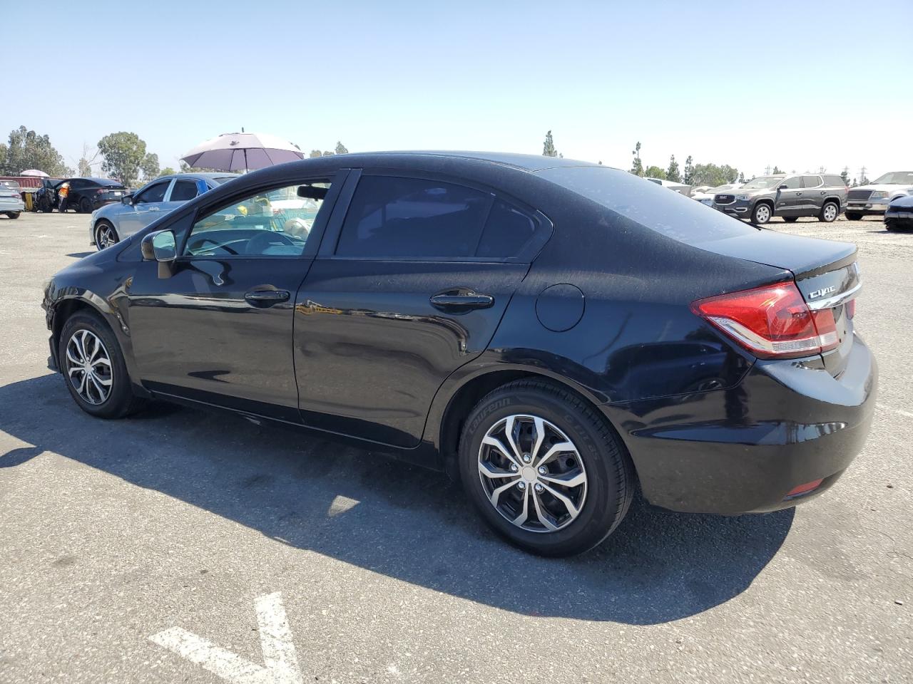 Lot #2872463575 2014 HONDA CIVIC LX