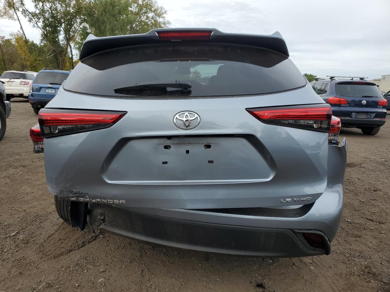 Lot #2993057465 2021 TOYOTA HIGHLANDER