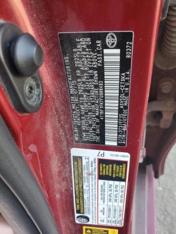 VIN 4T1BF1FK7FU988493 2015 Toyota Camry, LE no.12