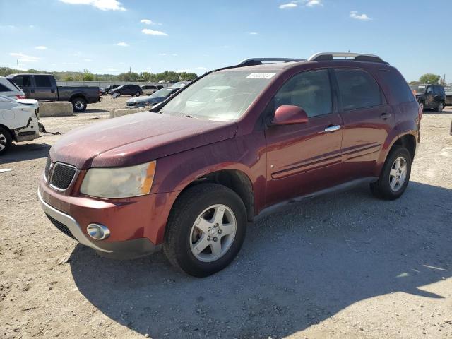 PONTIAC TORRENT 2008 burgundy  gas 2CKDL43F986019500 photo #1