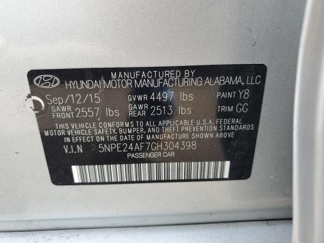 2016 HYUNDAI SONATA SE - 5NPE24AF7GH304398