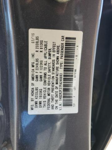 VIN 1HGCR2F37FA246693 2015 Honda Accord, LX no.12