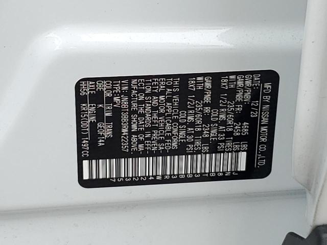 2024 NISSAN ROGUE SV - JN8BT3BB3RW422357