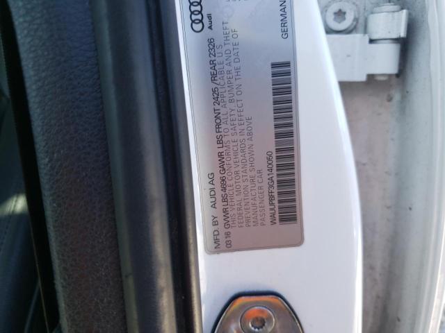 2016 AUDI A3 E-TRON WAUUPBFF3GA140050