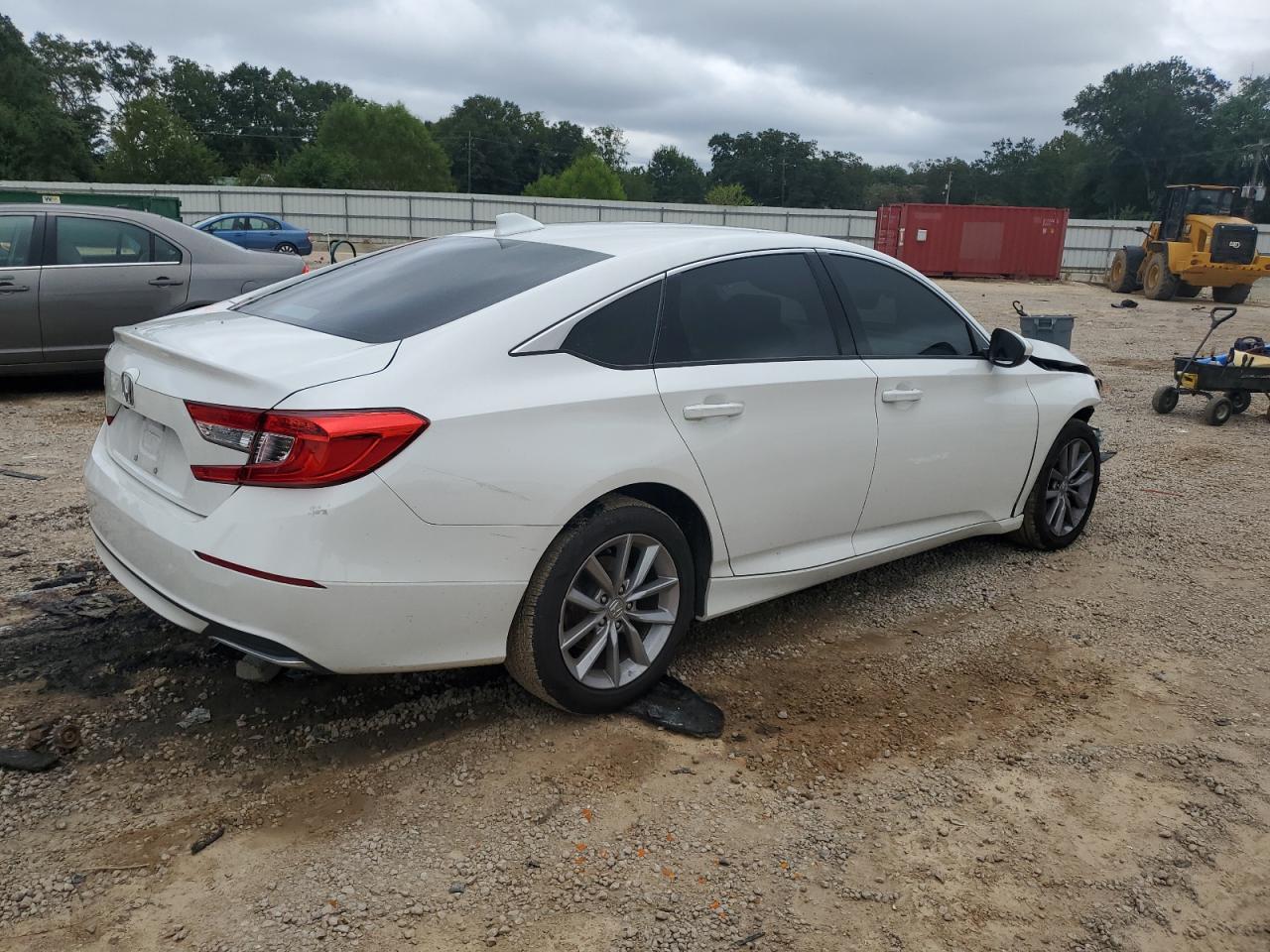 HONDA ACCORD LX 2021 white  gas 1HGCV1F13MA023522 photo #4