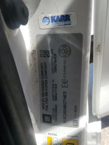 2019 CHEVROLET SPARK 1LT - KL8CD6SA6KC714672