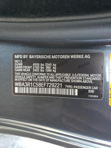 VIN WBA3R1C58EF729221 2014 BMW 4 Series, 435 I no.12