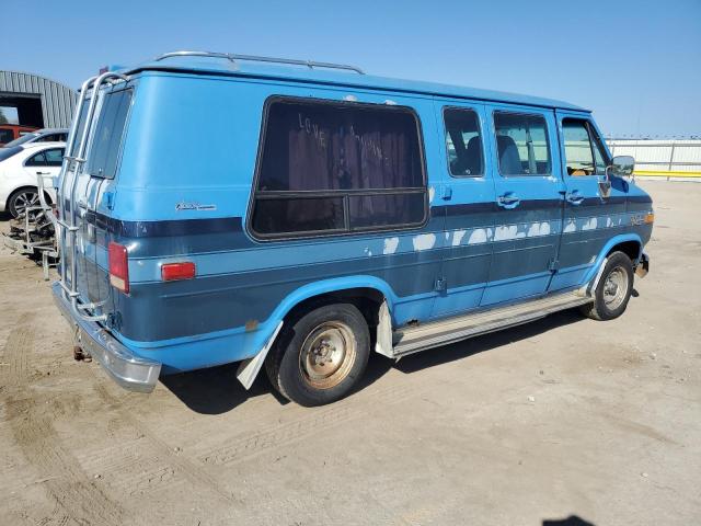 CHEVROLET SPORTVAN / 1987 blue  gas 1GBEG25K3H7136833 photo #4