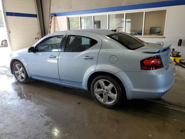 DODGE AVENGER SX 2013 blue  flexible fuel 1C3CDZCG4DN772870 photo #3