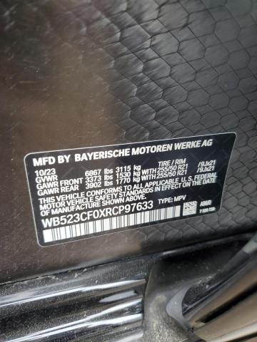 2024 BMW IX XDRIVE5 - WB523CF0XRCP97633