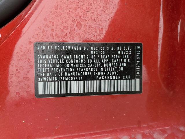 2023 VOLKSWAGEN JETTA SE - 3VW7M7BU2PM002414