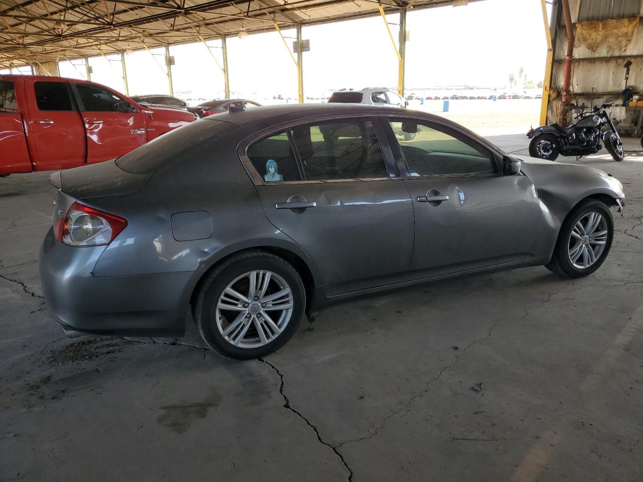 INFINITI G25 BASE 2012 gray  gas JN1DV6AP4CM810698 photo #4