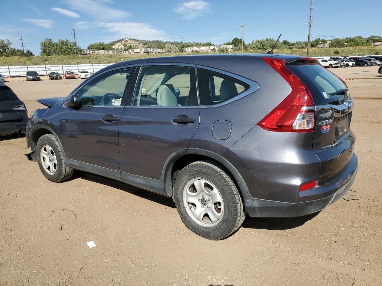 Lot #2869955574 2016 HONDA CR-V LX