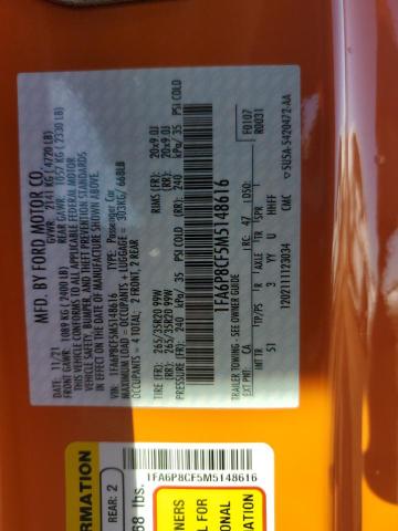2021 FORD MUSTANG GT - 1FA6P8CF5M5148616