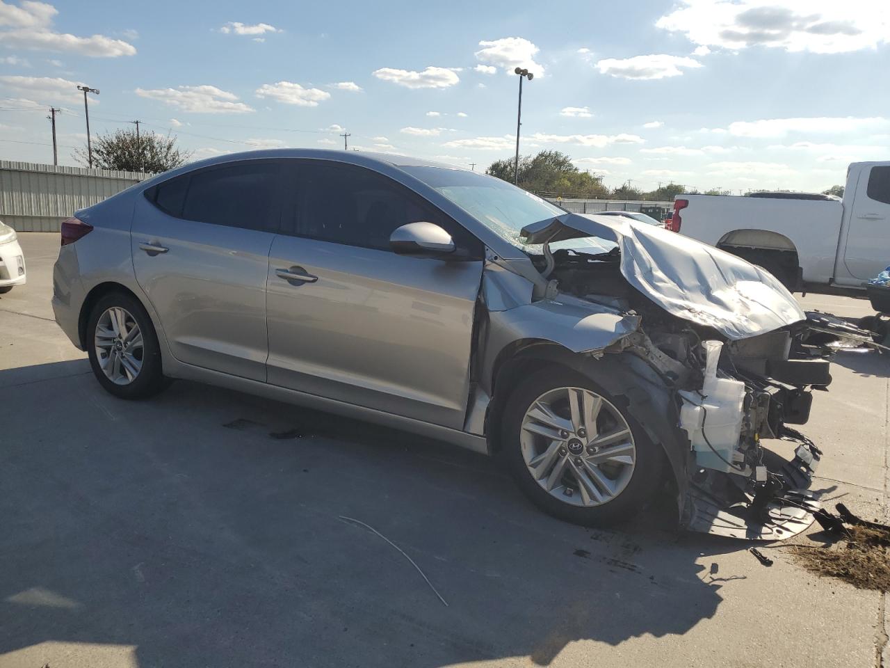 Lot #2955562561 2020 HYUNDAI ELANTRA SE