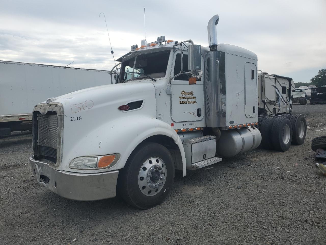 Lot #2909686226 2009 PETERBILT 386