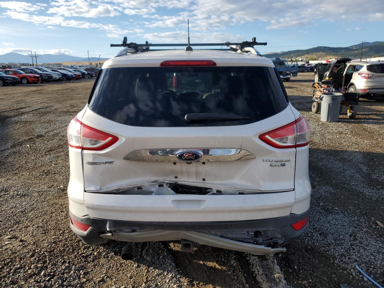 Lot #2955517507 2014 FORD ESCAPE TIT