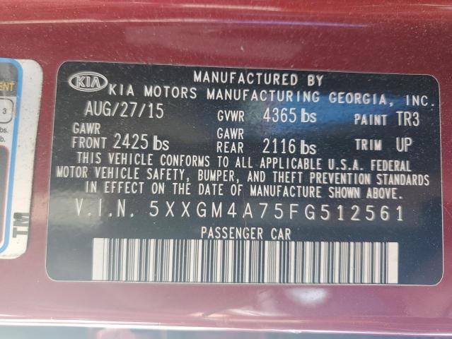 2015 KIA OPTIMA LX - 5XXGM4A75FG512561